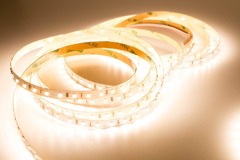LEDUPDATES 12v High CRI 95 LED Strip Tape Light 3000K Warm White 450 LED Per Roll Flexible Ribbon for Under Cabinet, Kitchen, DIY Lighting Project Power Supply Not Included (3000K Warm White) - Image 3
